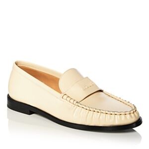 STAUD LouLou Leather Loafers